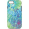 Liquid Blue Tie Dye Peace Heart iPhone 7 Pro Case