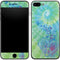 Liquid Blue Tie Dye Peace Heart iPhone 8 Plus Skin