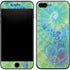 Liquid Blue Tie Dye Peace Heart iPhone 8 Plus Skin