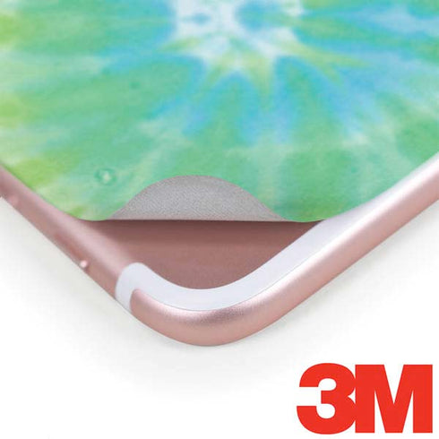 Liquid Blue Tie Dye Peace Heart iPhone 8 Plus Skin