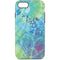 Liquid Blue Tie Dye Peace Heart iPhone 8 Pro Case