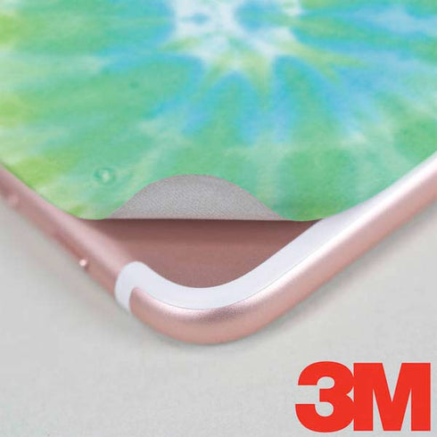 Liquid Blue Tie Dye Peace Heart iPhone 8 Skin