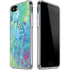 Liquid Blue Tie Dye Peace Heart iPhone SE (2nd & 3rd Gen) Clear Case
