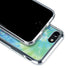 Liquid Blue Tie Dye Peace Heart iPhone SE (2nd & 3rd Gen) Clear Case