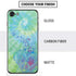 Liquid Blue Tie Dye Peace Heart iPhone SE (2nd & 3rd Gen) Skin