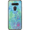Liquid Blue Tie Dye Peace Heart LG K51/Q51 Clear Case