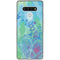 Liquid Blue Tie Dye Peace Heart LG Stylo 6 Clear Case