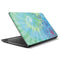 Liquid Blue Tie Dye Peace Heart HP Notebook Skin