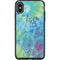 Liquid Blue Tie Dye Peace Heart Otterbox Symmetry iPhone Skin