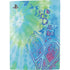 Liquid Blue Tie Dye Peace Heart PS5 Digital Edition Console Skin