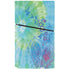 Liquid Blue Tie Dye Peace Heart PS5 Slim Disk Console Skin