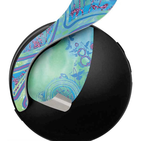 Liquid Blue Tie Dye Peace Heart PULSE 3D Wireless Headset for PS5 Skin