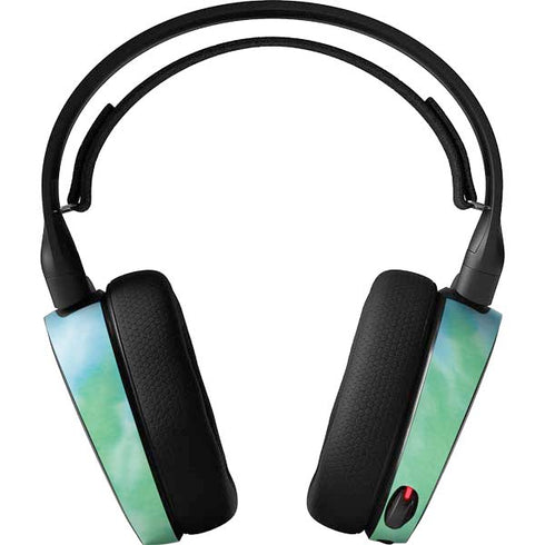 Liquid Blue Tie Dye Peace Heart SteelSeries Arctis 5 Skin