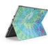Liquid Blue Tie Dye Peace Heart Surface Pro 8 Skin