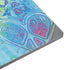 Liquid Blue Tie Dye Peace Heart Universal Laptop 15in (12.2 x 8.8in) Skin
