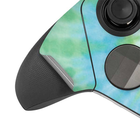 Liquid Blue Tie Dye Peace Heart Xbox Elite Wireless Controller Series 2 Skin