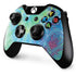Liquid Blue Tie Dye Peace Heart Xbox One Controller Skin
