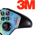 Liquid Blue Tie Dye Peace Heart Xbox One Controller Skin