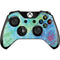 Liquid Blue Tie Dye Peace Heart Xbox One Controller Skin