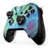 Liquid Blue Tie Dye Peace Heart Xbox One Elite Controller Skin