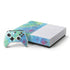 Liquid Blue Tie Dye Peace Heart Xbox One S All-Digital Edition Bundle Skin