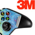 Liquid Blue Tie Dye Peace Heart Xbox One S Controller Skin
