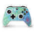 Liquid Blue Tie Dye Peace Heart Xbox One S Controller Skin