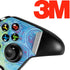 Liquid Blue Tie Dye Peace Heart Xbox One X Controller Skin