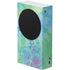 Liquid Blue Tie Dye Peace Heart Xbox Series S Console Skin
