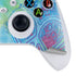 Liquid Blue Tie Dye Peace Heart Xbox Series S Controller Skin