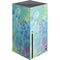 Liquid Blue Tie Dye Peace Heart Xbox Series X Console Skin