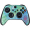 Liquid Blue Tie Dye Peace Heart Xbox Series X Controller Skin