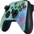 Liquid Blue Tie Dye Peace Heart Xbox Series X Controller Skin