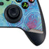 Liquid Blue Tie Dye Peace Heart Xbox Series X Controller Skin