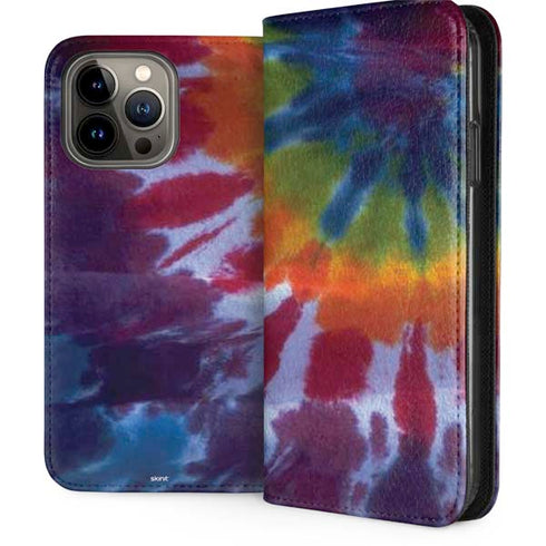 Tie Dye Tie Dye iPhone 15 Pro Max Folio Case