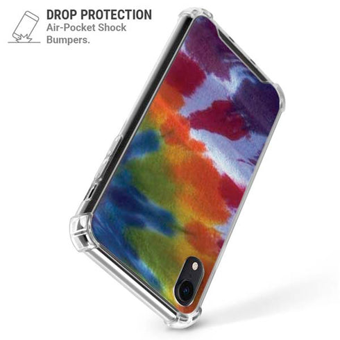 Tie Dye Tie Dye iPhone XR Clear Case