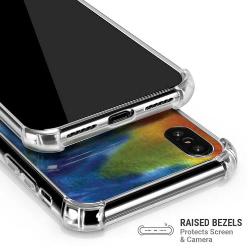 Tie Dye Tie Dye iPhone XS Max Clear Case