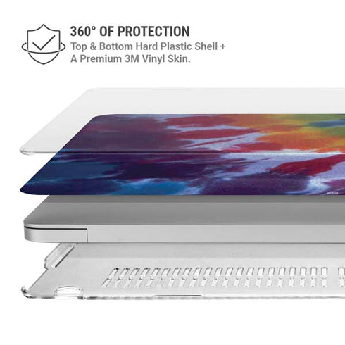 Tie Dye Tie Dye MacBook Air 15in (2023-2025) Case plus Skin