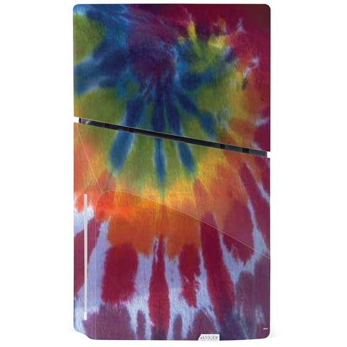 Tie Dye Tie Dye PS5 Slim Disk Bundle Skin