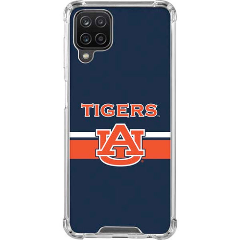Auburn University Tigers AU Galaxy A12 Clear Case