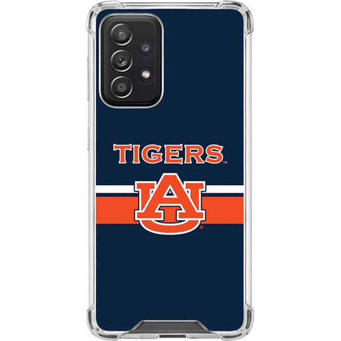 Auburn University Tigers AU Galaxy A52 5G Clear Case