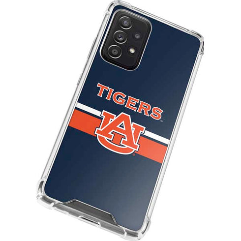 Auburn University Tigers AU Galaxy A52 5G Clear Case