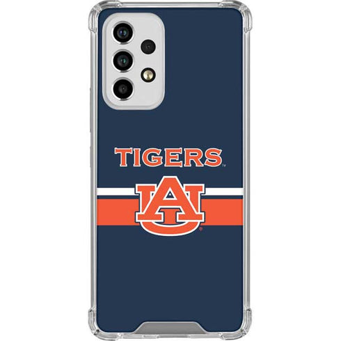 Auburn University Tigers AU Galaxy A53 5G Clear Case