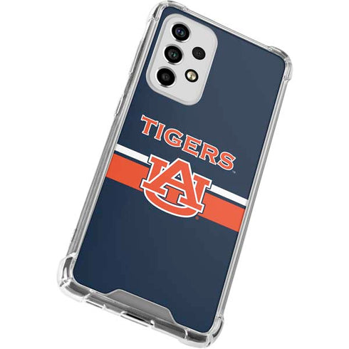 Auburn University Tigers AU Galaxy A53 5G Clear Case