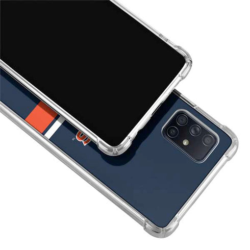 Auburn University Tigers AU Galaxy A71 5G Clear Case