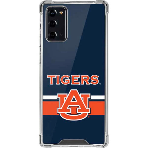 Auburn University Tigers AU Galaxy Note20 5G Clear Case