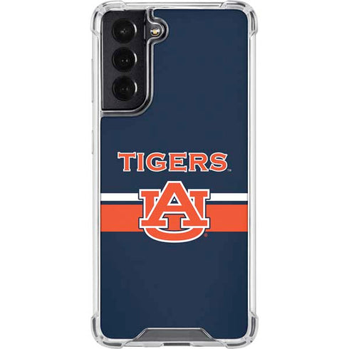 Auburn University Tigers AU Galaxy S22 Clear Case