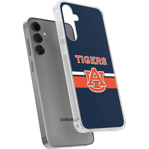 Auburn University Tigers AU Galaxy S24 Plus Clear Case