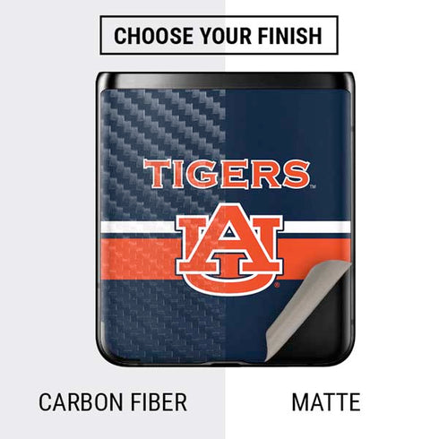 Auburn University Tigers AU Galaxy Z Flip Skin