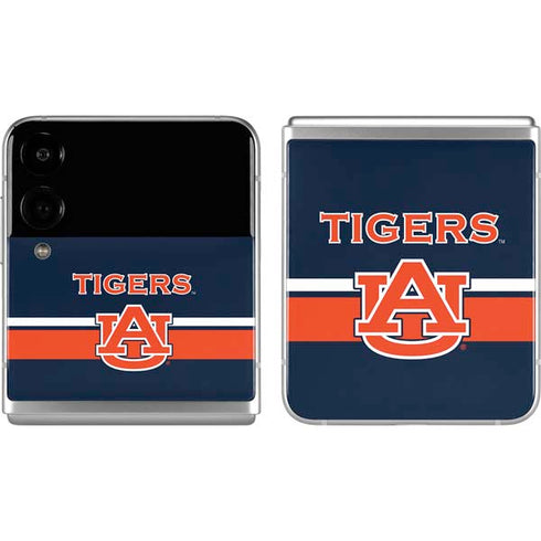 Auburn University Tigers AU Galaxy Z Flip4 5G Skin